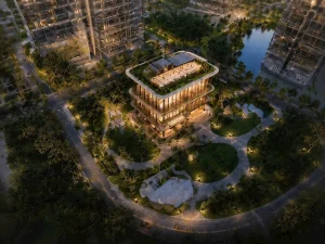 Nội khu Hanoi seasons garden