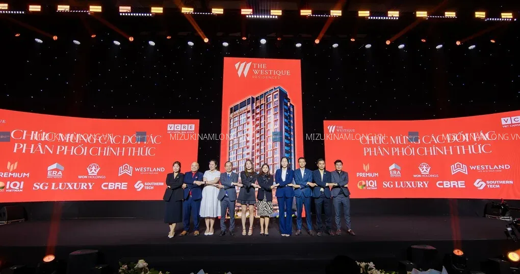 Lễ ra mắt dự án The Westique Residences cùng các đơn vị phân phối chính thức